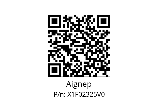   Aignep X1F02325V0