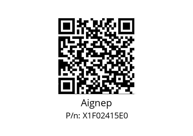   Aignep X1F02415E0