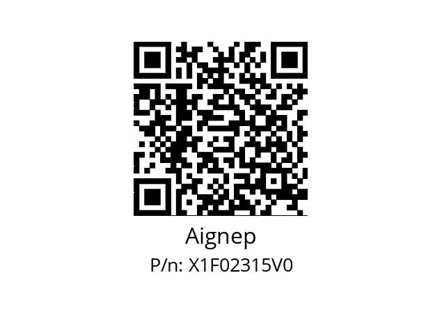   Aignep X1F02315V0