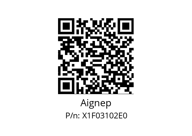   Aignep X1F03102E0