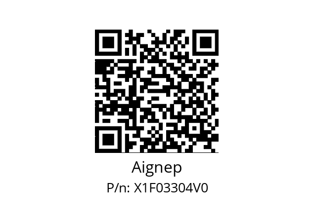   Aignep X1F03304V0