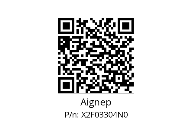   Aignep X2F03304N0