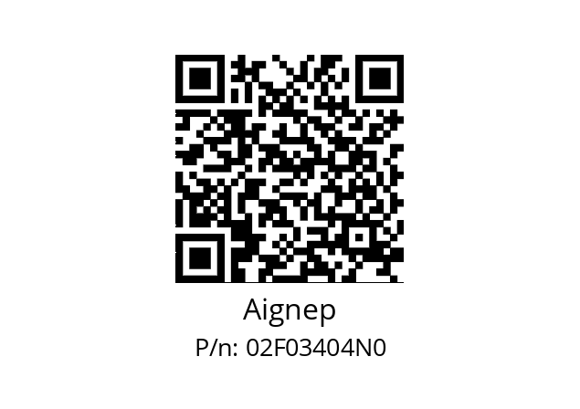   Aignep 02F03404N0