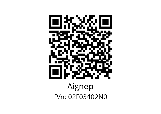   Aignep 02F03402N0