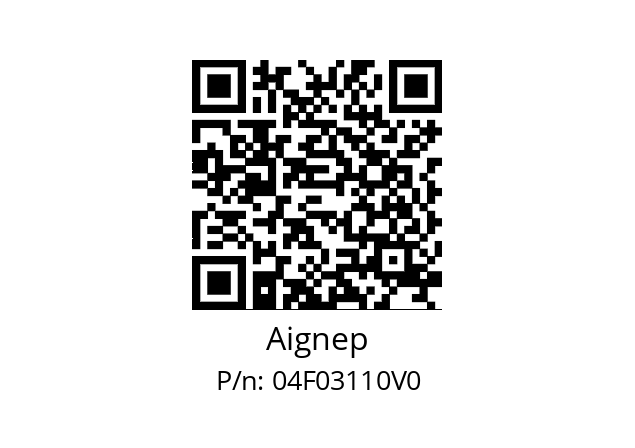   Aignep 04F03110V0