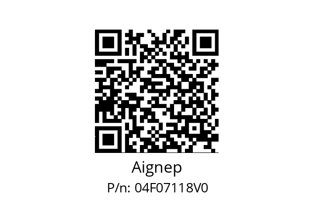   Aignep 04F07118V0