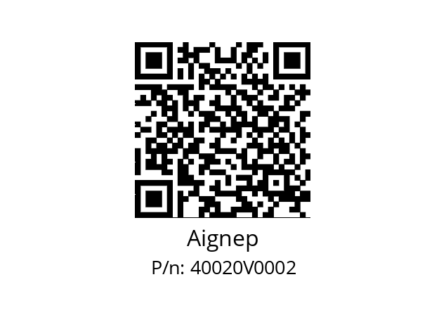   Aignep 40020V0002