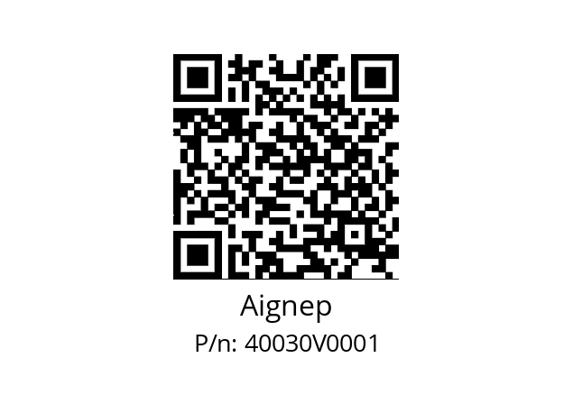   Aignep 40030V0001