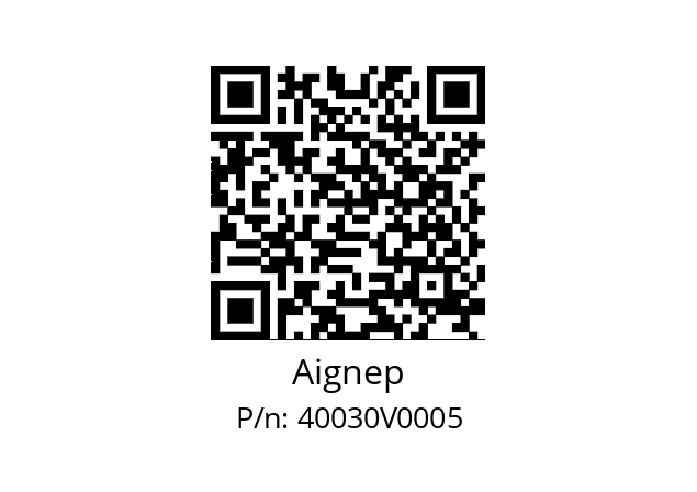   Aignep 40030V0005