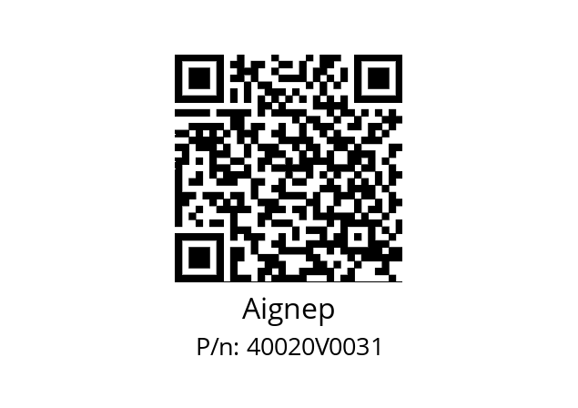   Aignep 40020V0031