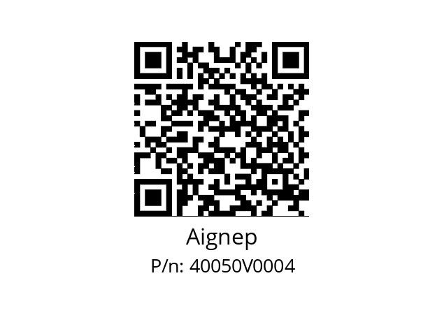   Aignep 40050V0004