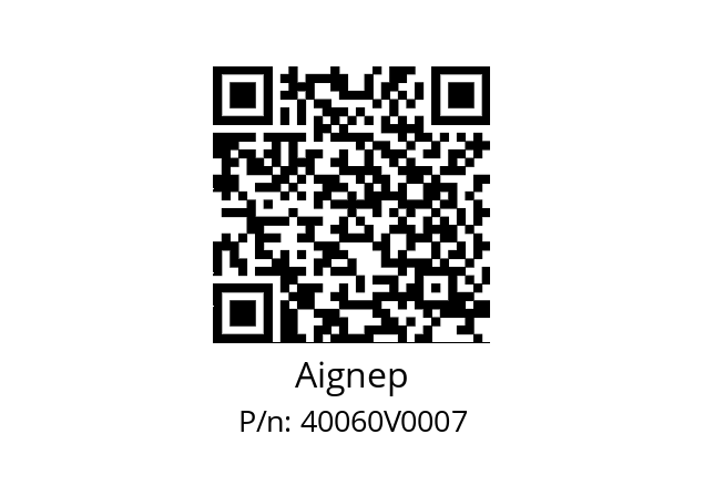   Aignep 40060V0007