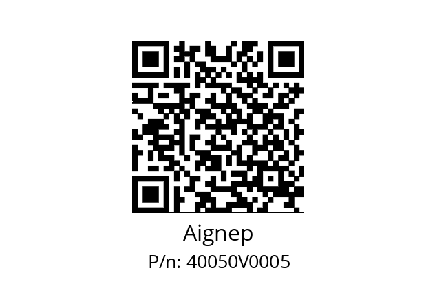   Aignep 40050V0005