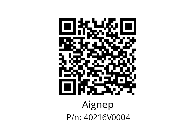   Aignep 40216V0004