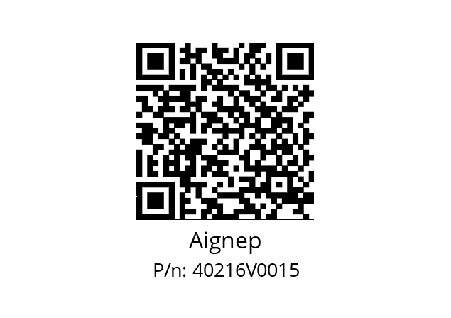   Aignep 40216V0015