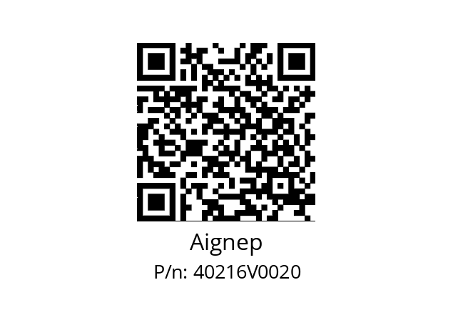   Aignep 40216V0020