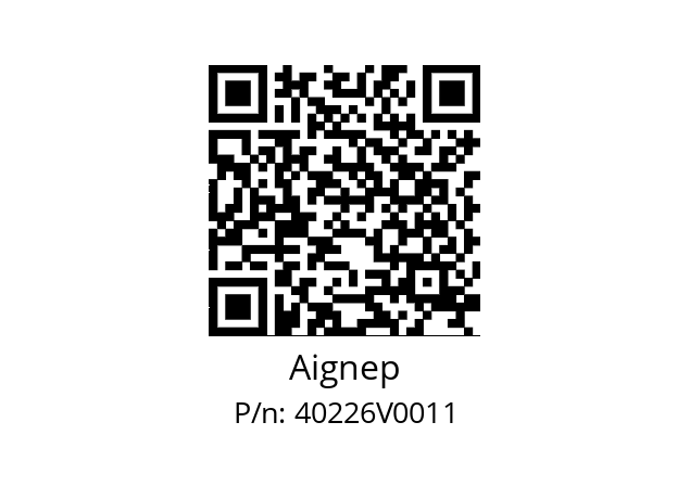   Aignep 40226V0011