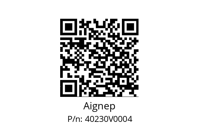   Aignep 40230V0004