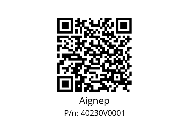   Aignep 40230V0001