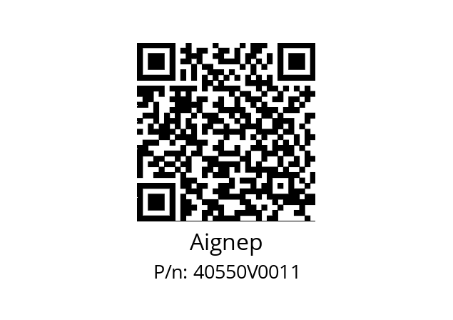   Aignep 40550V0011