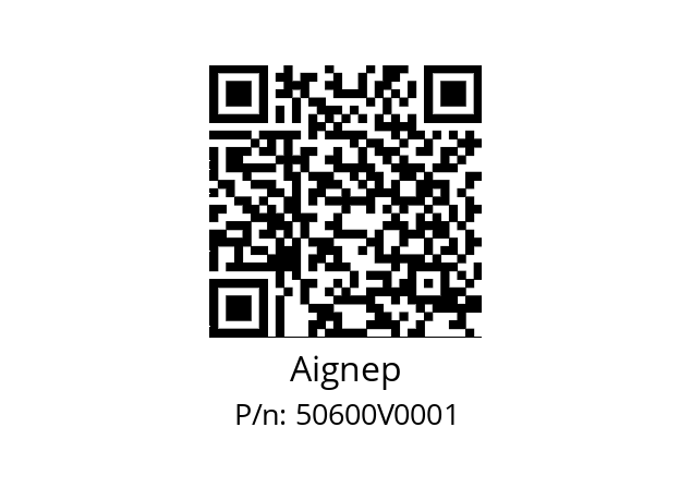   Aignep 50600V0001