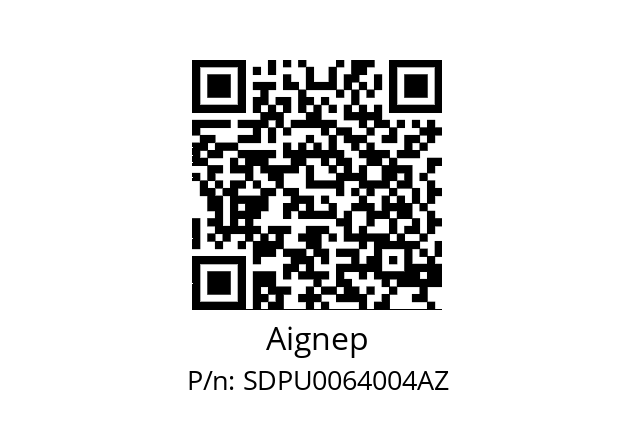   Aignep SDPU0064004AZ