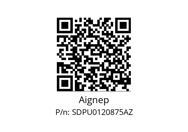   Aignep SDPU0120875AZ