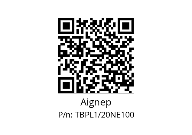   Aignep TBPL1/20NE100