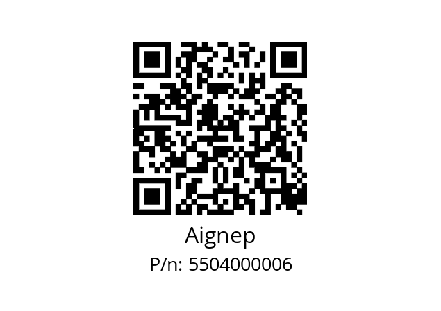   Aignep 5504000006