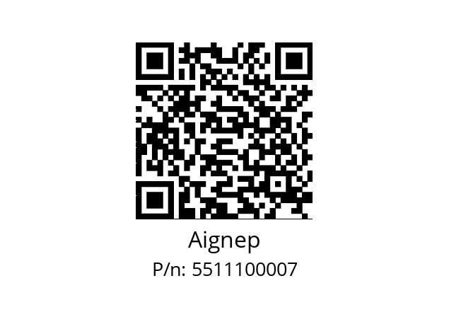   Aignep 5511100007