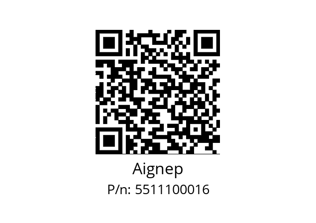   Aignep 5511100016