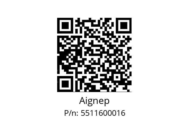   Aignep 5511600016