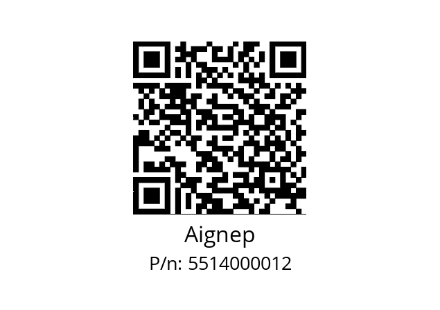   Aignep 5514000012