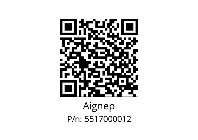   Aignep 5517000012