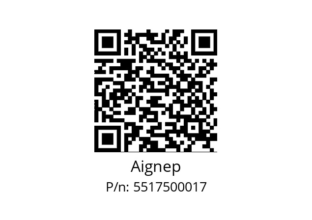   Aignep 5517500017