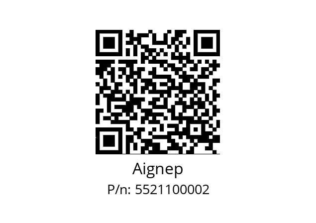   Aignep 5521100002