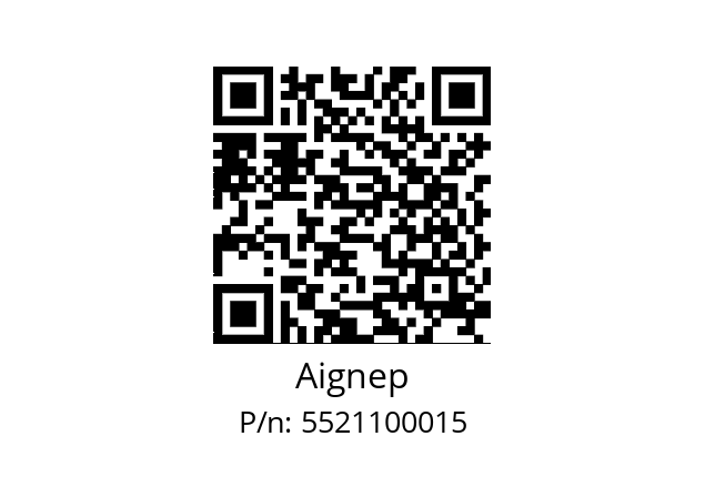   Aignep 5521100015