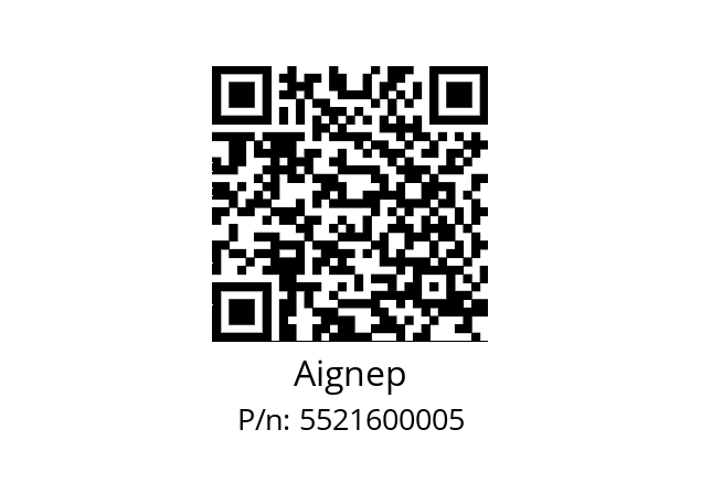   Aignep 5521600005