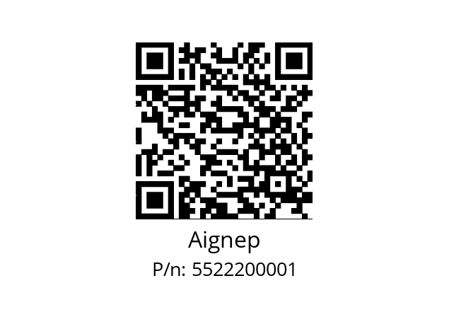   Aignep 5522200001