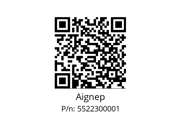   Aignep 5522300001