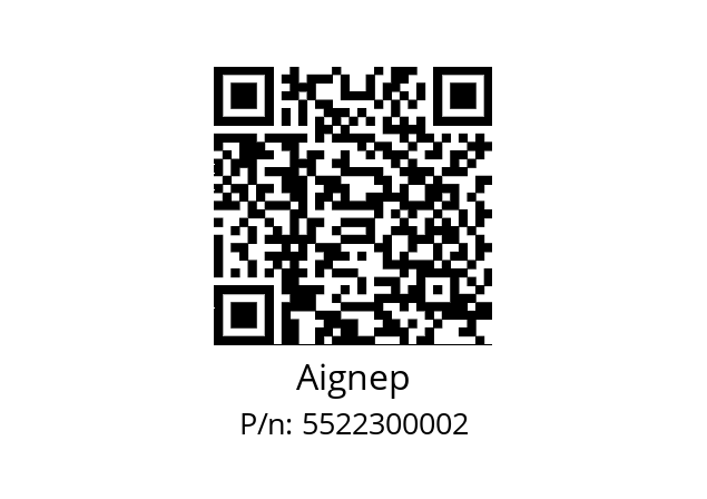   Aignep 5522300002