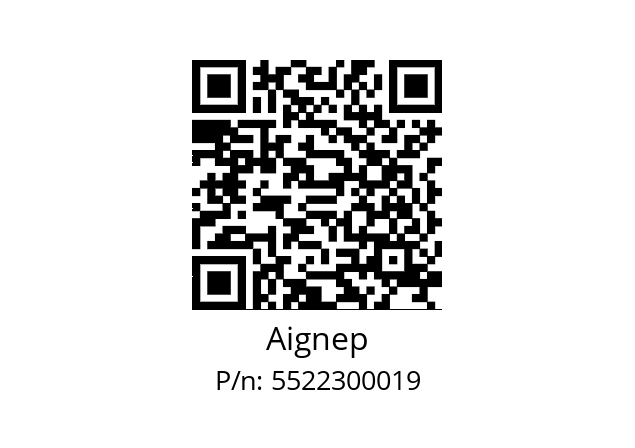   Aignep 5522300019