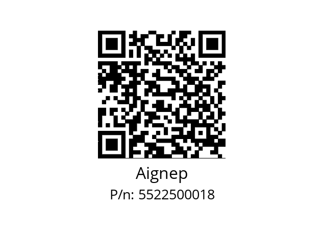   Aignep 5522500018