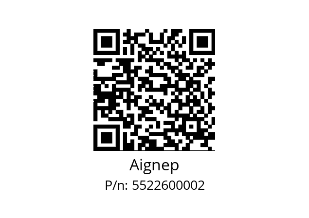   Aignep 5522600002