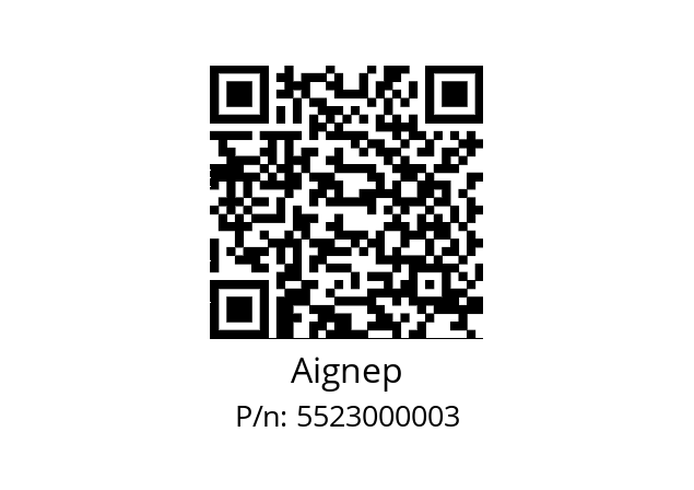   Aignep 5523000003