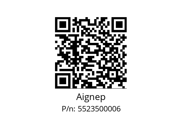   Aignep 5523500006