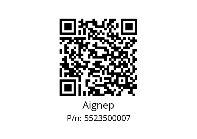   Aignep 5523500007