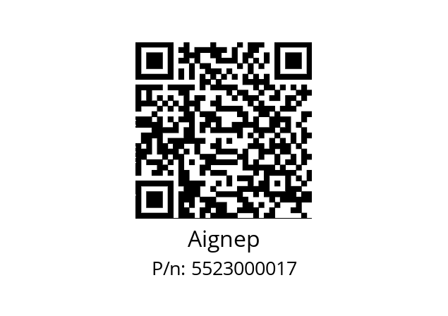   Aignep 5523000017