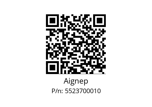   Aignep 5523700010