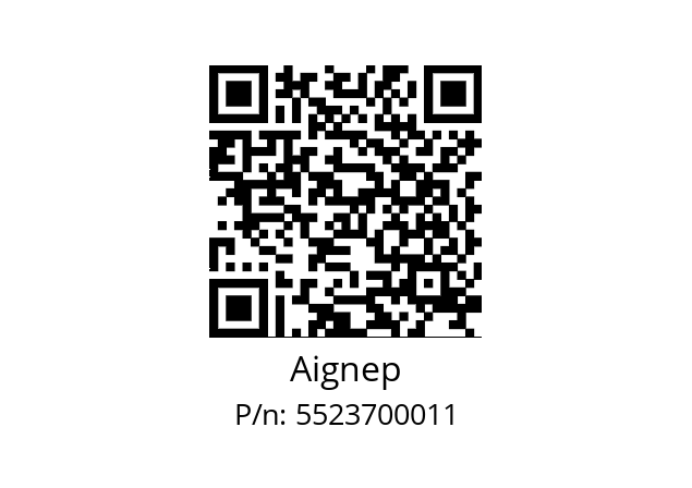   Aignep 5523700011